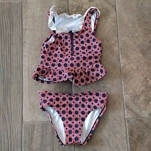 Janie and Jack 2 piece swimsuit